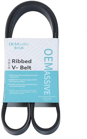 6PK975 Keilrippenriemen für VW GOLF PASSAT POLO, Keilriemen Ersatz für FORD B-MAX C-MAX FIESTA 037903137C 60625590 25212-2E030 für MINI R56 2006-2010