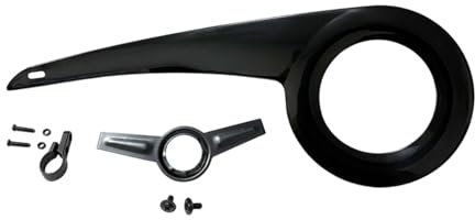 Ronyme Fahrradkettenschutz -Deckungs -Ersatzfall Zykluszubehör Shell Protector Freizeit Fahrradkettenabdeckung für 32T-38T Kurbeln,Ideal für Rennrad & Citybike
