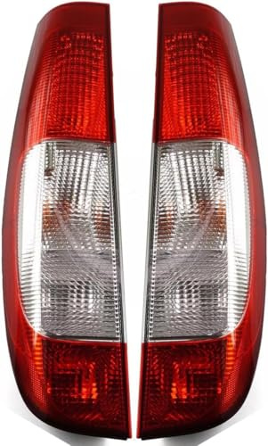 KLBVFDYAN Auto Rücklicht Komplettsets für Mercedes Vito W639 Viano 2003-2015 E-Prüf A6398200164 6398200164, Hinten Rückwärts Bremse Rückleuchten Anzeige Bremsleuchte Lampe