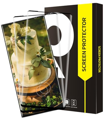 Cable Leader 2 pièces Verre Trempé pour Samsung Galaxy Note 20 Ultra 5G, Dureté 9H, 3D Couverture Totale protection écran, Haute Sensibilité, Ultra HD Claire Samsung Note 20 Ultra vitre protection