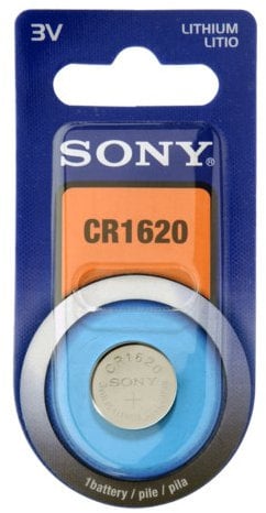 Sony Lithium Knopfzelle CR1620
