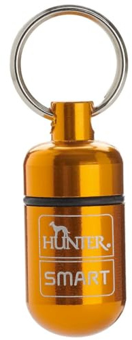HUNTER Adresshülse, mit Adresskärtchen, S, Durchmesser 1,0 cm, orange