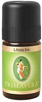 PRIMAVERA Ätherisches Öl Litsea bio 5 ml - Aromaöl, Duftöl, Aromatherapie - erheiternd - vegan