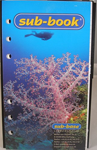 Sub-Base Tauchplaner (95x172 mm) mit 80 Tauchgängen, Jahreskalender, PVC-Trennblatt und Ausrüstungs-Checkliste