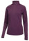 Medico Damen Ski Shirt Langarm Stehkragen Reißverschluss Elastisch Lila 38
