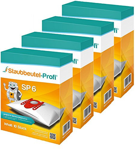 40 Staubsaugerbeutel Staubbeutel-Profi kompatibel mit Swirl S67 geeignet für Siemens VSZ 7330 Z7.0 family
