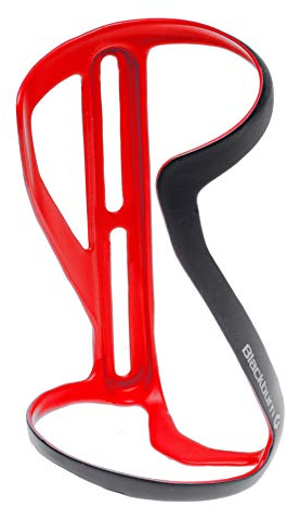Blackburn Clutch Carbon Side-Entry Bike Bottle Cage (Red, Left)