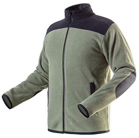 NEO TOOLS Vlies Vliesjacke Fleecejacke Verstärkt Heavy Duty Werkstatt Arbeit CAMO Größe L