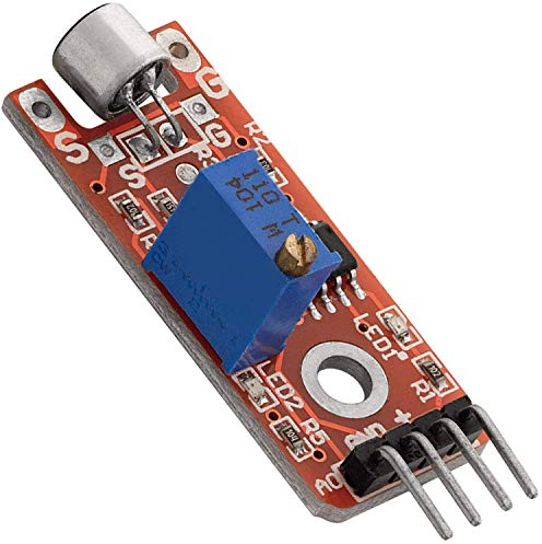 AZDelivery KY-038 Mikrofon Klangerfassungsmodul Voice-Ton Sensor kompatibel mit Arduino inklusive E-Book!