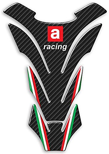 Paraserbatoio Tank Pad Adesivo Resinato 3D Protezione Serbatoio compatibile con moto APRILIA RACING - PA003