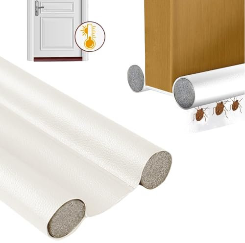 Burlete Puerta Entrada - Burletes para Puertas Adaptable hasta 93 cm - Burlete Puerta Exterior e Interior Reduce Entrada de luz,Polvo,bichos y Ruido - Burlete bajo Puerta Aislante Termico Frio/Calor