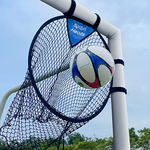 TopShot - Equipo de Entrenamiento de fútbol para Objetivos de fútbol, contenedores Superiores, diseño Duradero, Correas extralargas, Juego de 2 con Funda de Transporte