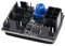 OTOTEC 3 Pin 4 Pin Fan Adapter PWM PC Chassis Cooling Fan Hub 8 Way Splitter DC12V Speed Controller Governor with 6 Pin Power Port