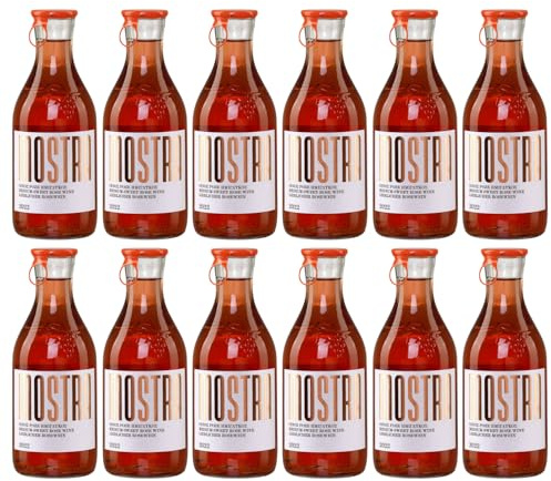 Mostra Imiglykos rose lieblich 12x 0,5l | Weingut Tsililis | Lieblicher Roséwein aus Griechenland | + 20ml Jassas Olivenöl