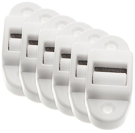OSALADI 6pcs Shutter Belt Guide Roller Belt Guide for Roller Shutter Webbing Cleaner Internal Brush Easy Replacement for Use