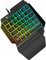 BESTonZON One Handed Mechanical Keyboard Single Hand Keypad Left Hand for Gaming RGB Backlit