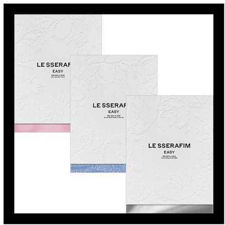 LE SSERAFIM EASY 3rd Mini Album (VOL.1 / VOL.2 / VOL.3 - Random Ver. +1ea Store Gift Photo Card) K-POP SEALED