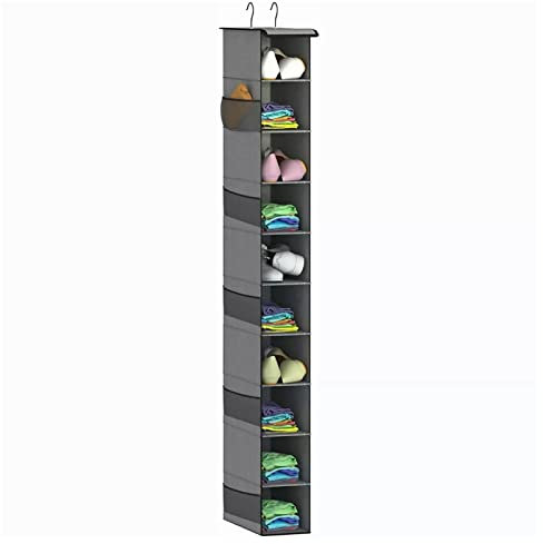 Organizador De Armario Colgante De 10 Capas, Estantes De Armario Colgantes, Estantes De Almacenamiento Para Colgar En Armario, Estantes Colgantes Para Armario, Bolsa De Almacenamiento Colgante Multica