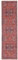 RugVista Georgia Oriental Teppich - Rot/Blau Teppich 80x300 Orientteppich, Läufer