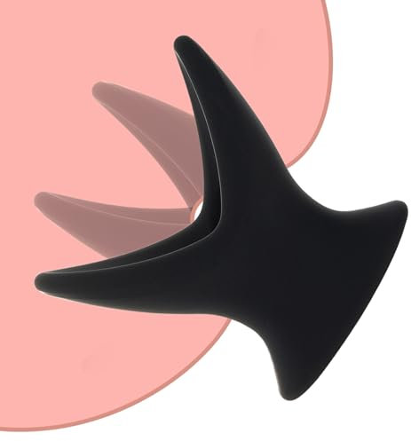 Silikon Hohl Anal Expander Black Anal Expansion Spekulum, Analplug Vagina Dilator Prostata Massage Einlauf Anal Tunnel Plug Sexspielzeug für Frauen Manner Paare