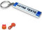 ELACE Porte Clé Personnalisé Plaque Immatriculation - 4 Styles Département Texte Au Choix Plaque Voiture Moto - Cadeau Unique Personnalisé Porte Impression 3D