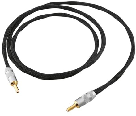 2x14AWG OCC versilbertes DC-Kabel for Keces Linear Power Supply DC 2.1 2.5 Stromkabel(DC 2.5 to 2.5,1m)