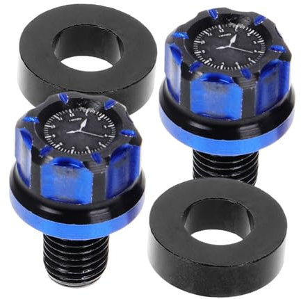 ULTECHNOVO Aluminium Rückspiegel Löcher Schrauben Bolzen Einfach Installieren Blind Für Zubehör