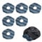DYUEE 6 Pack Reusable Mop Pads for Eufy X10 Pro OMNI & Eufy X9 Pro Robot Vacuum Cleaners Durable Microfiber Mop Replacement Washable Mopping Cloths for Eufy Robotic Vacuums, Efficient Cleaning Pads