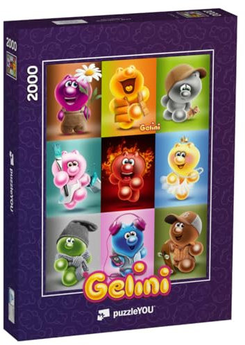 puzzleYOU: Puzzle 2000 Teile „Gelini Collage“