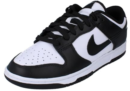 NIKE Dunk Low Retro Men's Trainers Sneakers Shoes DD1391-100 White/Black/White UK8.5 (EU43)