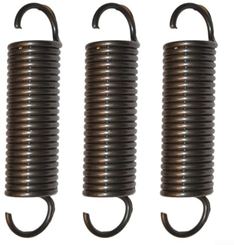 Lot de 3 ressorts de rechange pour tracteur à gazon modèle 732-04306, ressort de suspension en métal robuste, pièce de tondeuse à gazon compatible OEM