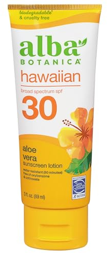 Alba Botanica Hawaiian Aloe Vera Sonnencreme LSF30, 113 g