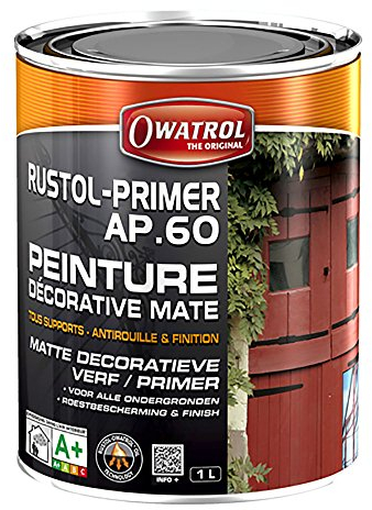 Owatrol Primer AP.60 Primär- und Verarbeitung-mate 1 L, Rot