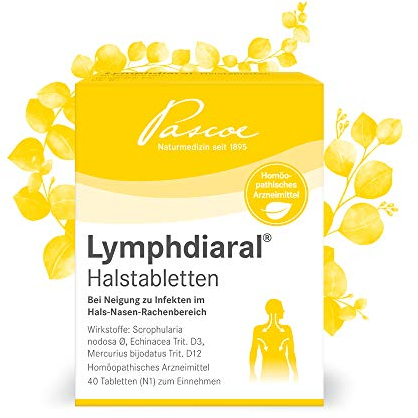 LYMPHDIARAL HALSTABLETTEN 40 St