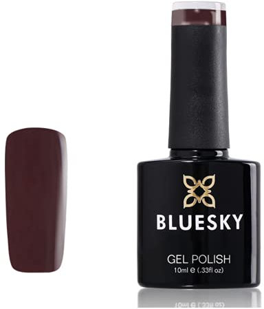 Bluesky Gel Nail Polish, Chocolate Brown Cs62, Long Lasting, Chip Resistant, 10 ml (Requires Curing Under UV LED Lamp)