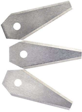 Genisys Titan Ersatz Messer kompatibel mit Bosch Indego Mähroboter Klingen - LongLife - bruchsicher [DIN EN 50636 geprüft], Stück:18