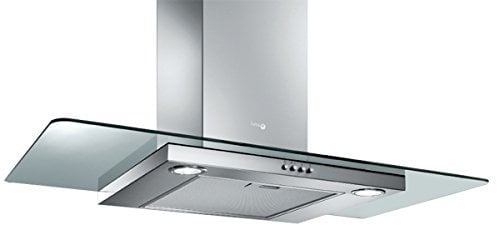 TURBOAIR Cappa Cucina Aspirante 60 cm colore Inox Vetro -SEMPIONE IX/A/60