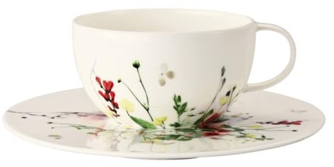 Rosenthal Brillance Fleurs Sauvages Tee-/Cappucinotasse 2tlg