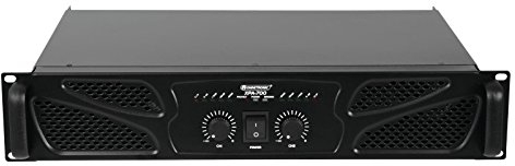 Omnitronic XPA-700 Endstufe | Stereo-PA-Verstärker mit Limiter, 2 x 350 W/4 Ohm, 2 x 240 W/8 Ohm | Signaleingänge über XLR- oder Klinkeneinbaubuchsen | Groundlift-Schalter gegen Brummschleifen
