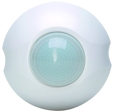 Kopp 822101035 Aufputz, Decke Bewegungsmelder 360 ° Relais Weiß IP44 (Aufputzmontage)/IP20 (Deckenmontage)