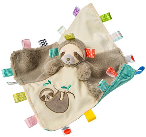 Taggies Stuffed Animal Security Blanket, 33 x 33-Centimetres, Molasses Sloth