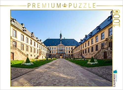 CALVENDO Puzzle Stadtschloss Fulda 1000 Teile Puzzle quer | Lege-Größe cm Foto-Puzzle für glückliche Stunden
