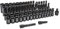 GEARWRENCH 65 Piece 1/2 Drive Standard & Deep SAE/MM Impact Socket Set - 89095
