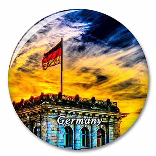 Deutschland Bundestag Deutsche Flagge Eichstag Kühlschrankmagnet Dekorativer Magnet Touristische Stadt Reise Souvenir Sammlung Geschenk Starker Kühlschrank Aufkleber
