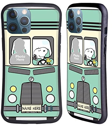 Head Case Designs Officially Licensed Custom Customised Personalised Peanuts Van Art Hybrid Case Compatible With Apple iPhone 13 Pro Max