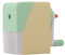 BDPP Pencil Sharpener Manual Pencil Sharpener Cute And Creative Square Shape Sharpener Suitable For Quick Sharpening Of No. 2 Pencil Portable office artist student (Color : A)