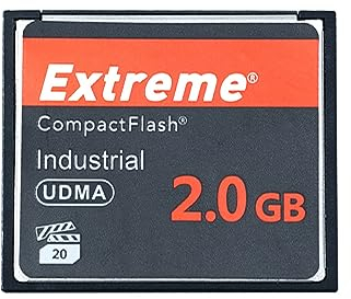 Extreme 2GB Compact Flash Memory Card, Original CF Card for Professional Photographer, Videographer, Enthusiast