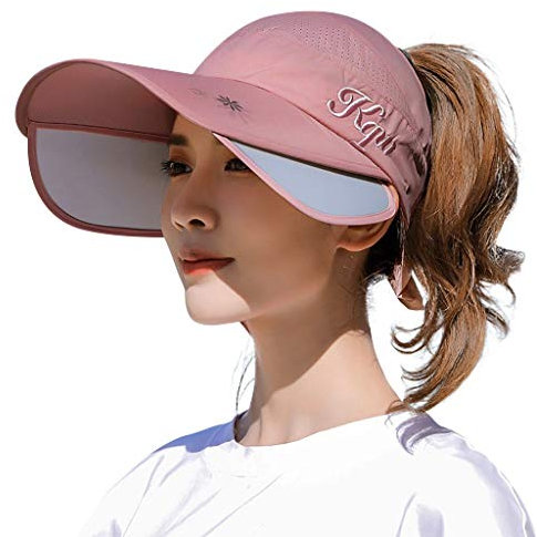 PAIDAXING Damen Baseball Cap Sonnenhut Pferdeschwanz Kappe Outdoor Mesh Basecap Retro Mützen Breite Trucker Baseballkappe Hat Mit Zöpfen Loch Loop Hut Summer Baseballkappe Sonnenhüte