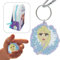 Disney Gummi Schlüsselanhänger, 7cm Frozen Icon Schlüsselanhänger, Actionfigur Schlüsselanhänger, süßer Schlüsselanhänger, Schlüsselanhänger Accessoire
