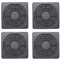 UTALIND 4 Pcs Computer Fan Dust Filter Cover 60x60mm Fan Filter Grill Cooling Fan